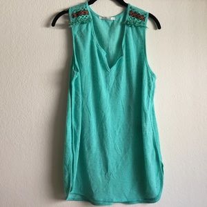 Bohemian Shoulder Detail Shirt